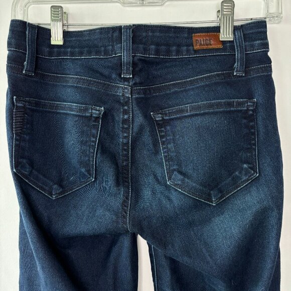 Paige Women's Verdigo Ankle Kaiya Dark Wash Skinny Jeans Size 24 - Picture 7 of 10